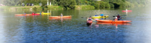 Kanu im Neckar